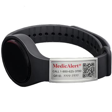 QR Code Stainless Steel Medical ID Slide, Silver, large image number 0